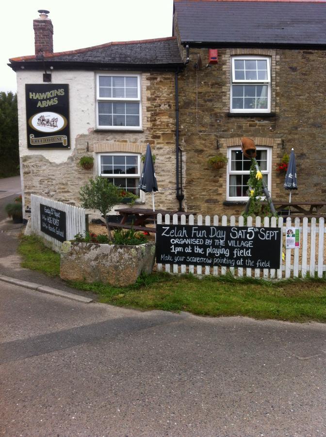 Bed and Breakfast Hawkins Arms Zelah Exterior foto